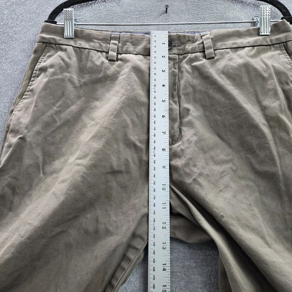 Banana Republic Men Pants 34X30 Khaki Chino Twill Emerson Button 28